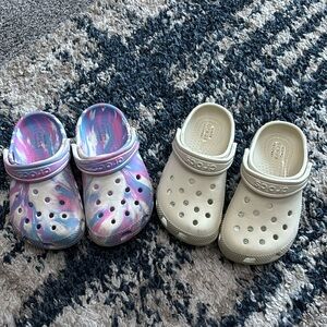 Crocs size9 EUC toddler